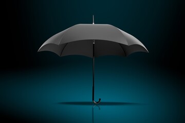 Classic umbrella icon on color background - 773478690