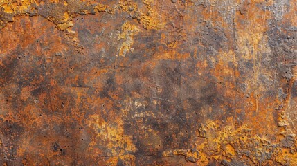 A close-up view of a rusted metal surface. Ideal for industrial backgrounds