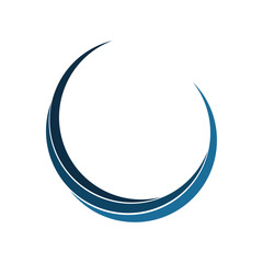 Vector logo Icon Design, circle logo, 3 circle shape logo, company logo, creative and unique logo, logo shape, agency logo, education logo