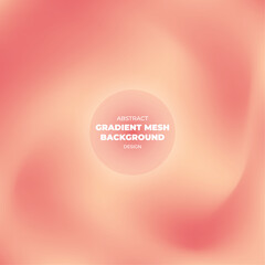 Gradient Mesh Multi Color (Orange, Pink) Background or Backdrop Design