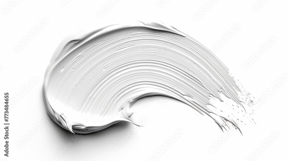 Poster close up of white paint on surface, versatile for various projects