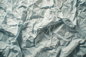 Detailed close up of crumpled paper, suitable for various design projects