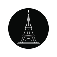 Icon of the Eiffel Tower in Paris