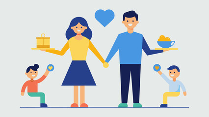 A couple navigating the dynamic of blending their individual personalities and habits with the expectations and traditions of their partners