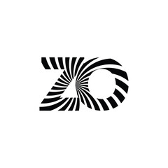 OZ or ZO logo and icon design