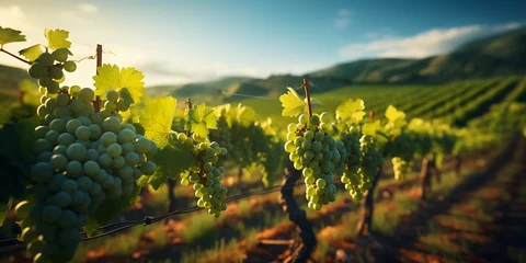  Vineyard in Tuscany, Italy. Panoramic image © Graphicsstudio 5