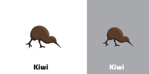 Kite bird silhouette.Symbol of freedom, concept.