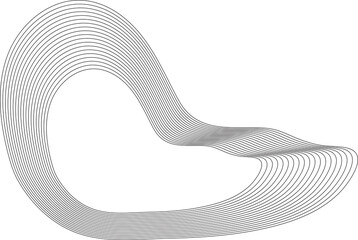 Circle frame warped with line created using blend tool