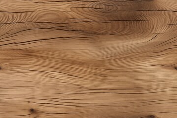 Fototapeta premium A closeup of the texture and grain patterns on an oak wood table top, showcasing its natural beauty and elegance. Seamless texture