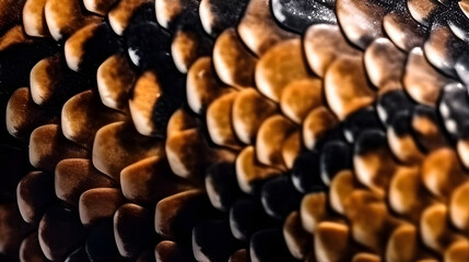 The delicate design of the queen snake's skin exudes subtle charm, featuring scales that are typically light brown or gray, accentuated with darker crossbands of brown or black.