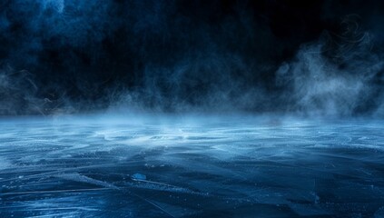 Hockey ice rink sport arena empty field - Powered by Adobe