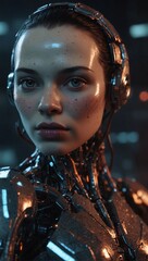 Synthetic Serenity: Tranquility in the Digital Domain. AI Generated 