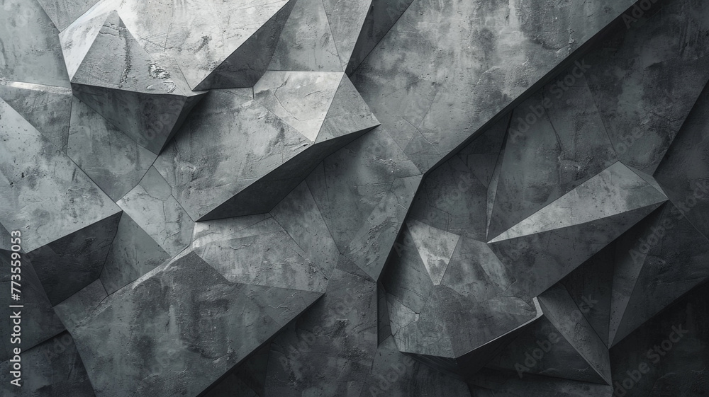 Poster Mesmerizing abstraction wall captures intersecting lines and ethereal textures, presented in captivating