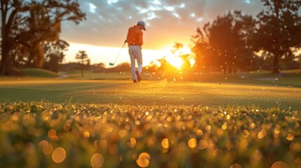 Teenage golfers hone their skills on the green, mastering swings and strategies for a competitive edge in sports and physical activities.
