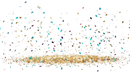 Festivities Isolated Transparent Year's Isolation Rain New PNG. Background confetti oyful celebratory festive cheerful jubilant uplifting joyous exuberant gleeful lively spirited colo