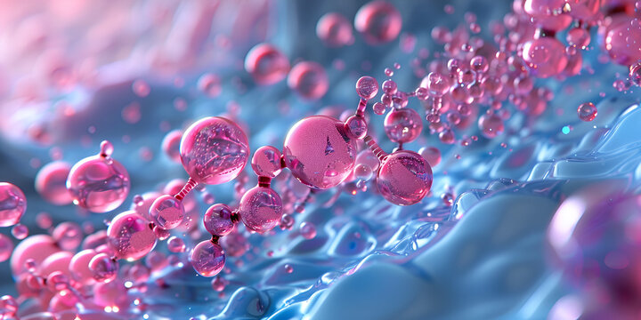 Close-Up View Unveiling Molecular Wonders , Close-Up Perspective Revealing Molecular Insights ,Close-Up Glimpse into the Genetic Realm