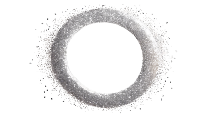 transparent confetti frame png clip silver illustration circle isolated art. glitter background round border grey luxury sparkling elegant shine sparkle star overlay neon metalli
