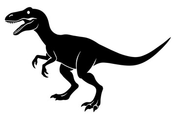 dinosaur silhouette vector illustration