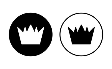 Crown icon set. crown vector icon