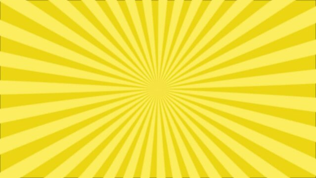 Motion sunburst abstract yellow background. yellow sunburst background light rays,
Yellow Groovy Sunburst Stripes Animation Background, Retro vintage rays background.