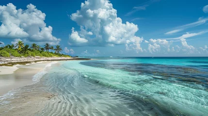 Foto op Plexiglas Royal Beach Harbor on Cat Island frames the Atlantic ocean in the Bahamas © Orxan