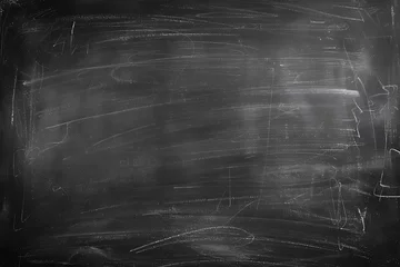 Foto op Plexiglas Blackboard black chalk background. © DYNECREATIVE