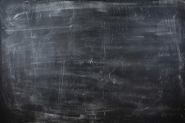 Blackboard black chalk background. - obrazy, fototapety, plakaty
