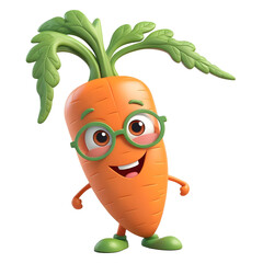 carrot cartoon character