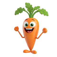 carrot cartoon character
