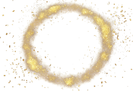 gold spark frame particles firework confetti background circle black light golden space fire eclipse sun design ring glow energy flames illustration glowing wallpaper star colours b