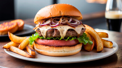 Savor the Juicy Delight, Dive into the Ultimate Burger Experience