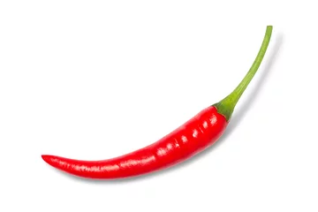 Keuken spatwand met foto red hot chili pepper © NIKCOA