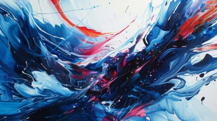 Abstract compositions capturing the essence of movement and transformation, their dynamic forms pulsating with vibrant energy.