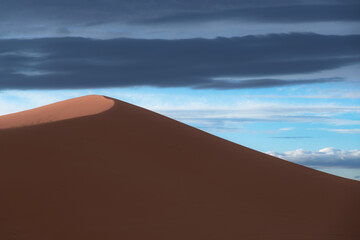 Fototapeta na wymiar Dunes and Clouds