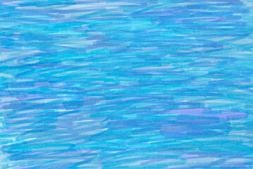abstract blue marker background on paper texture - 773622678