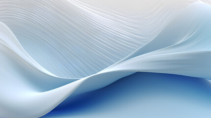 Digital white fantasy wave curve abstract graphic poster web page PPT background