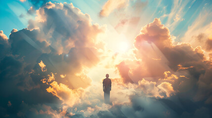 Obraz premium statue of jesus , generative ai