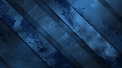 Abstract Blue Textured Background - A dark blue abstract background with vertical grunge textures. - obrazy, fototapety, plakaty