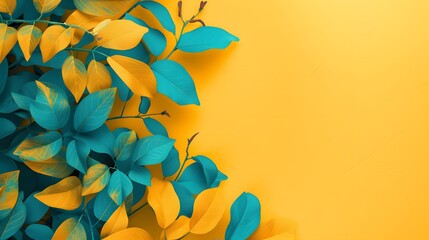 Vibrant Contrast Foliage