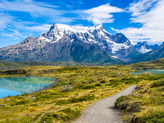Nordenskjöld Lake in Torres del Paine National Park in Chile Patagonia - 773644629