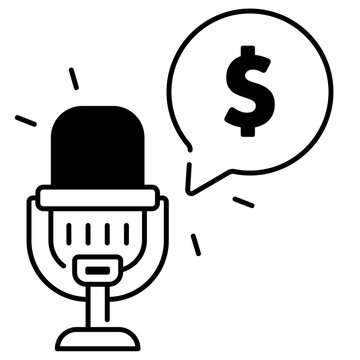Podcast Finance Icon