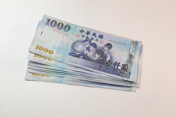1000 Taiwanese dollar banknote - 773647274