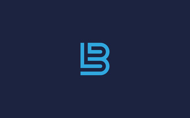 letter bl logo icon design vector design template inspiration
