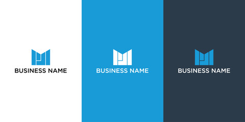 Creative modern professional unique artistic J and M initial based Alphabet icon