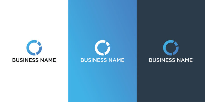 Letter I ,CI, IO, OI logo icon design template elements