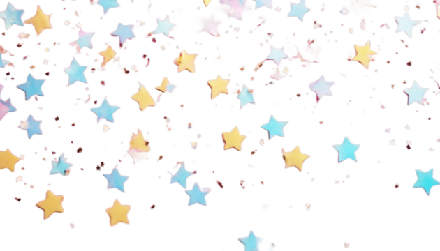 pink pastel confetti star background. color Abstract background texture colours pattern birthday glistering bright party festive creative sparkle design holiday tren