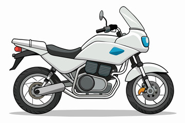 motorcycle bike vector illustration