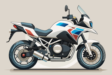 Fototapeta na wymiar motorcycle bike vector illustration