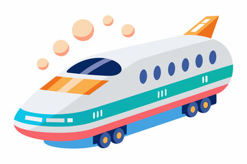 train vector illustration