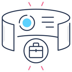 Remote Work Icon